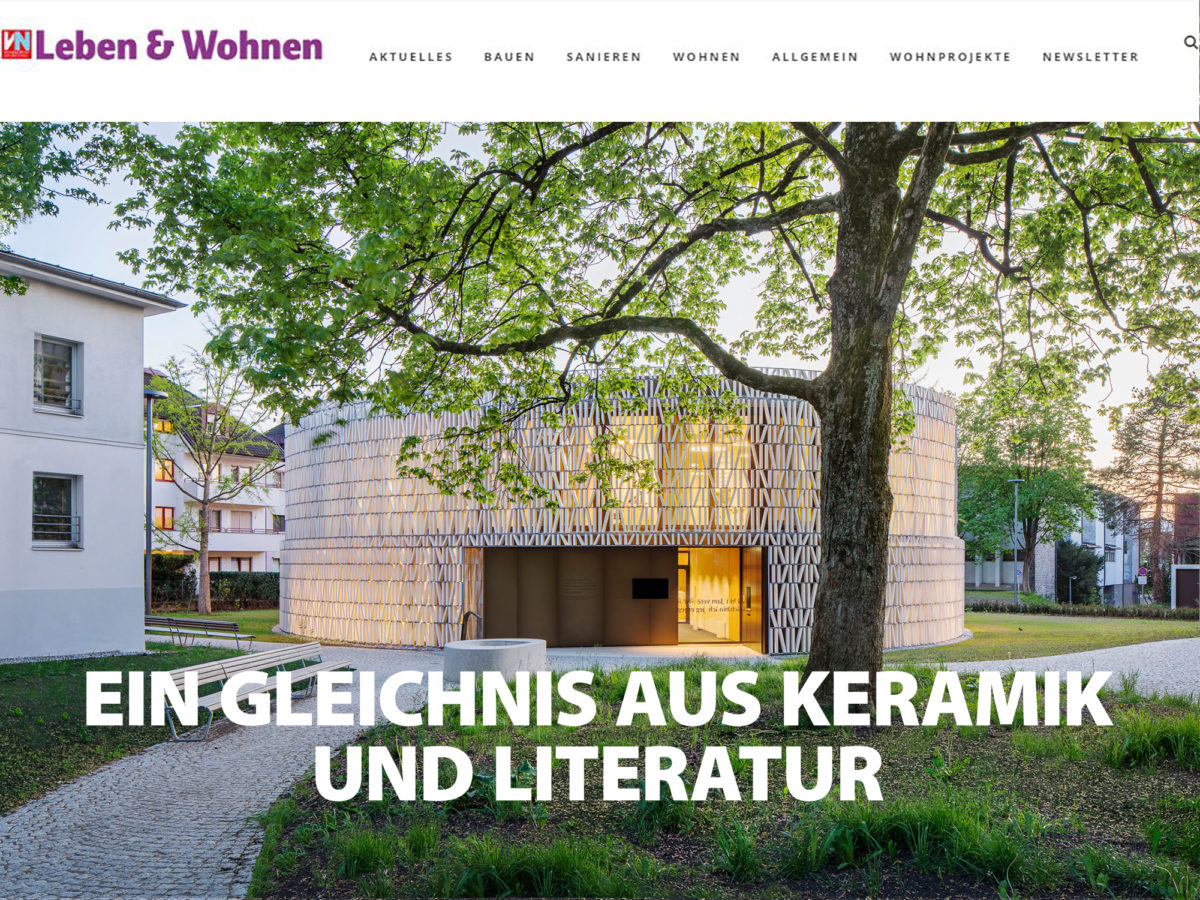 Press: Public Library Dornbirn featured as cover story in the weekend supplement