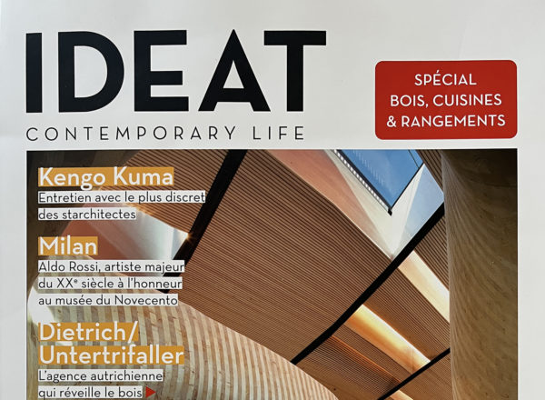 Press: On the cover of IDEAT!