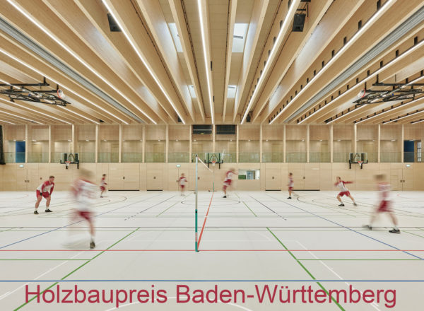 Awarded: Timber Construction Prize Baden-Württemberg 2022 for Kaltensteinhalle Vaihingen