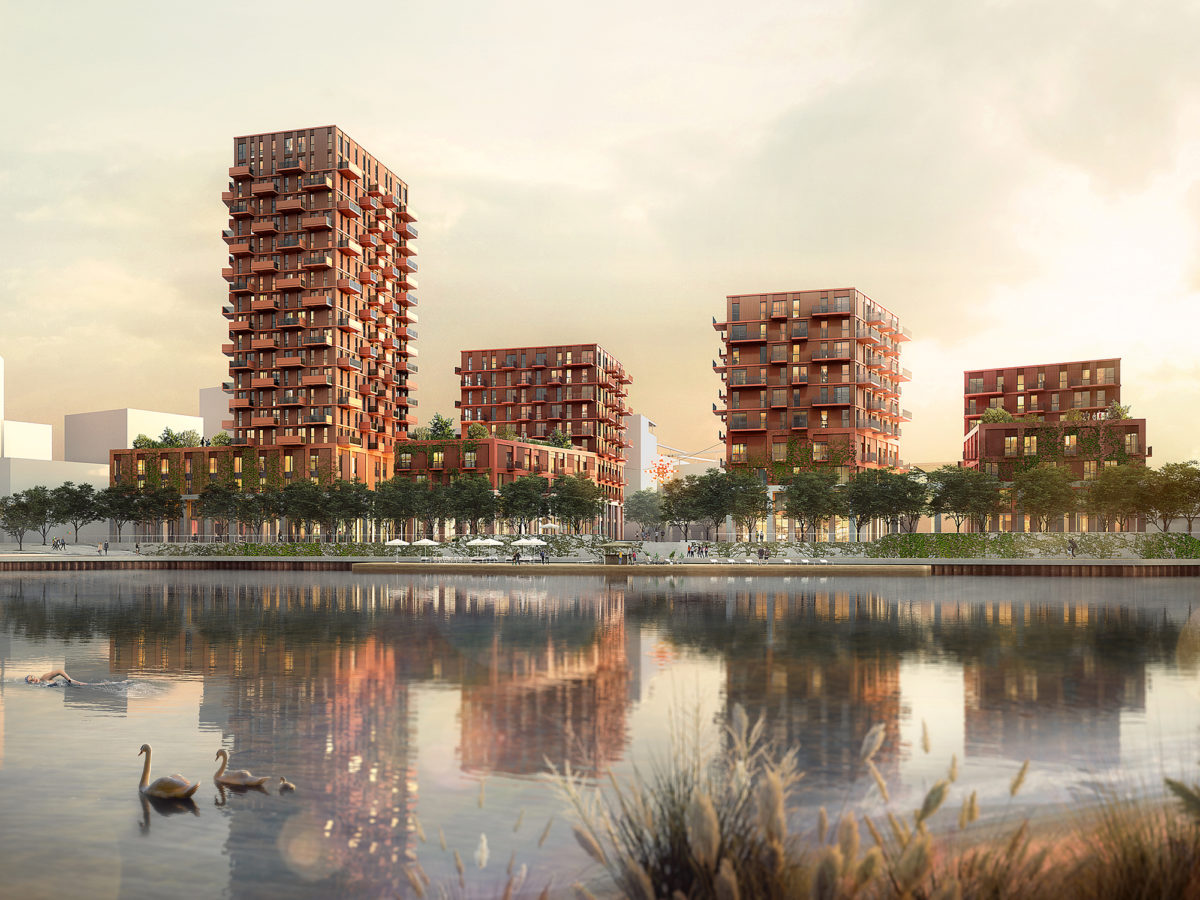 2nd place for our residential quarter “Lili by the lake” in the Vienna Seestadt Aspern!